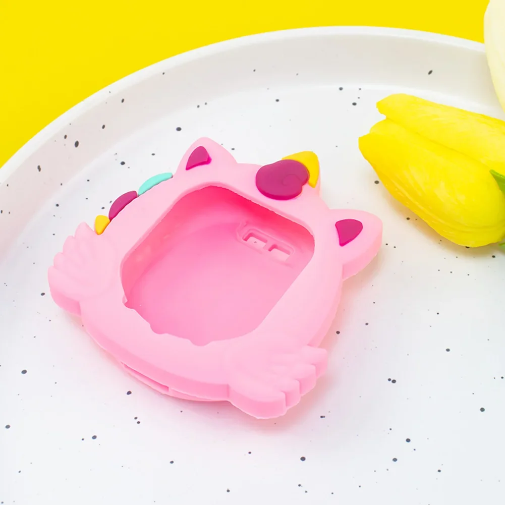 For Tamagotchi Uni 2023 Protective Case Anti-Scratch Silicone Cute Case Shockproof Protector Skin Waterproof with Finger Lanyard