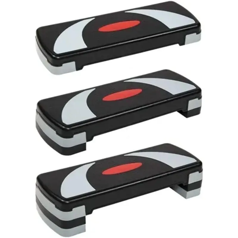 

30" Aerobic Step Platform Stepper with Adjustable Height (4"-6"-8") & Anti-Slip Design