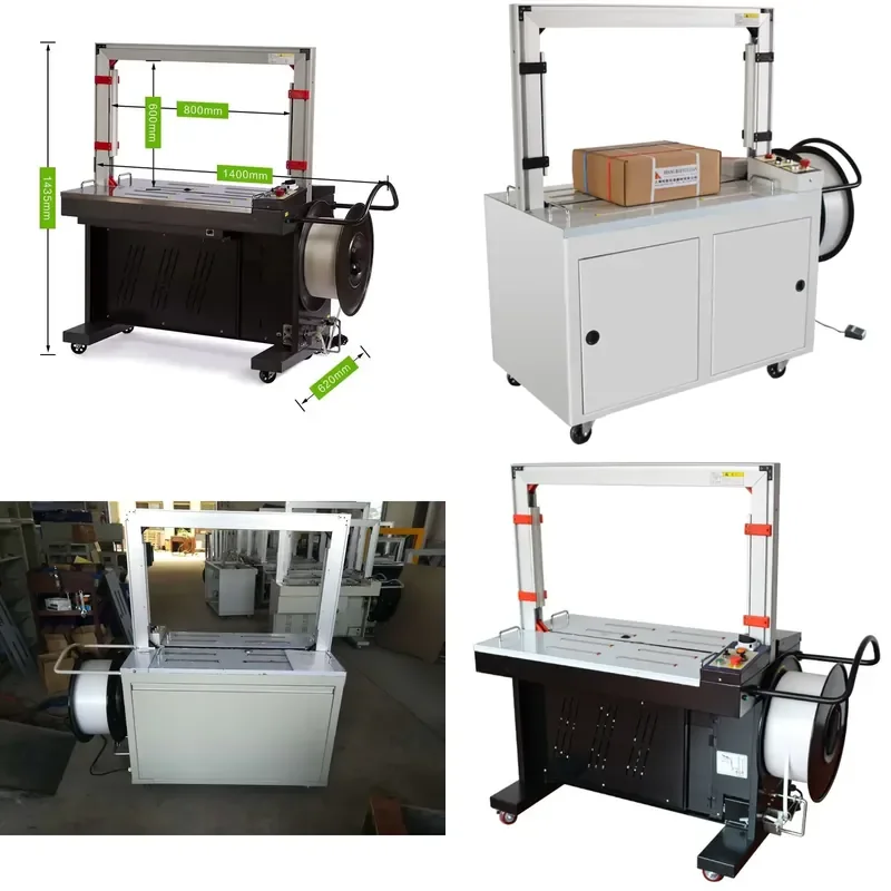 Automatic Carton Electric Strapping Machine PP Belt Strapper for Packaging Sealing Tool