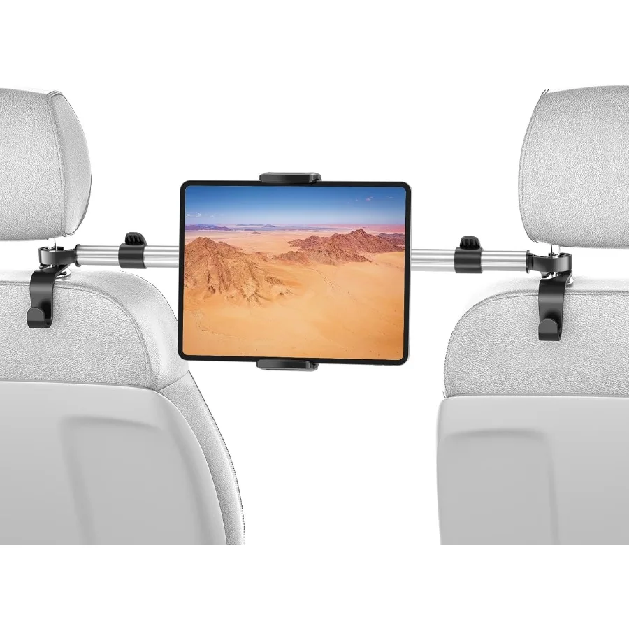 

Автомобильный держатель для планшета, крепление для iPad: подставка для планшета на подголовнике для заднего сиденья автомобиля, совместимая с iPad Pro Air Mini Galaxy Tab Kindle F