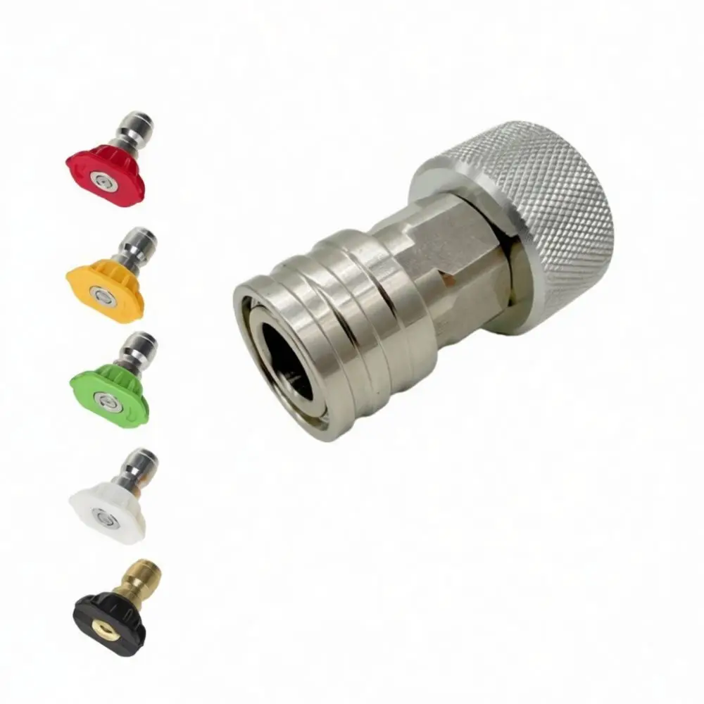 Adjustable Garden Hose Adapter 3 4 GHT Thread To 1 4 Quick Connect Fitting For Car Wash Watering Irrigation Accessory