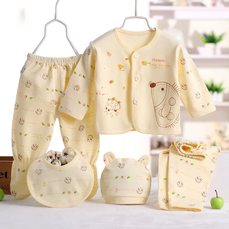 Newborn baby five-piece set