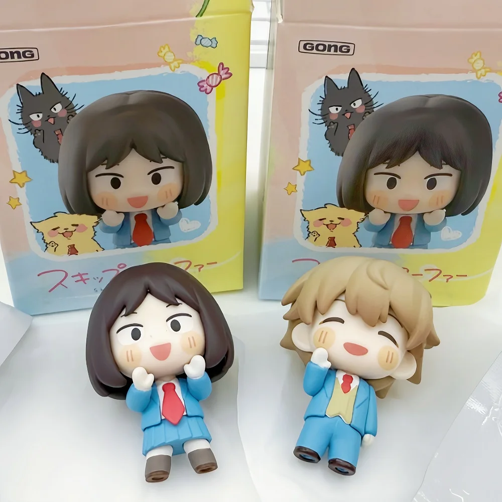 

In Stock Original Gong Skip And Loafer Mini Series Blind Box Kawaii Mystery Box Anime Figure Room Decoration Collect Toys Gifts