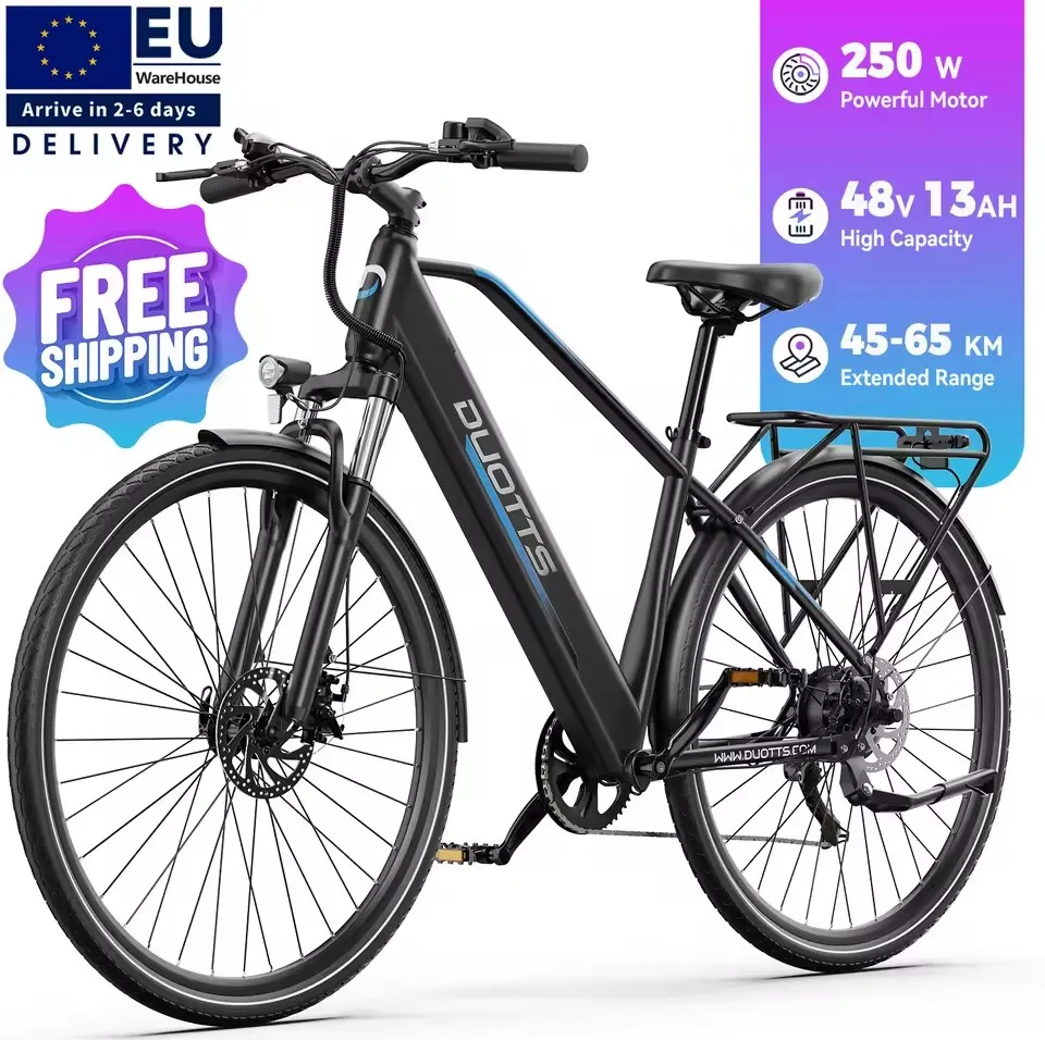 Free Shipping Duotts C29 Lite E-bike Electric Cycle Bicycle City E Bike Ebike Bici Elettrica Bicicleta Velo Electrique