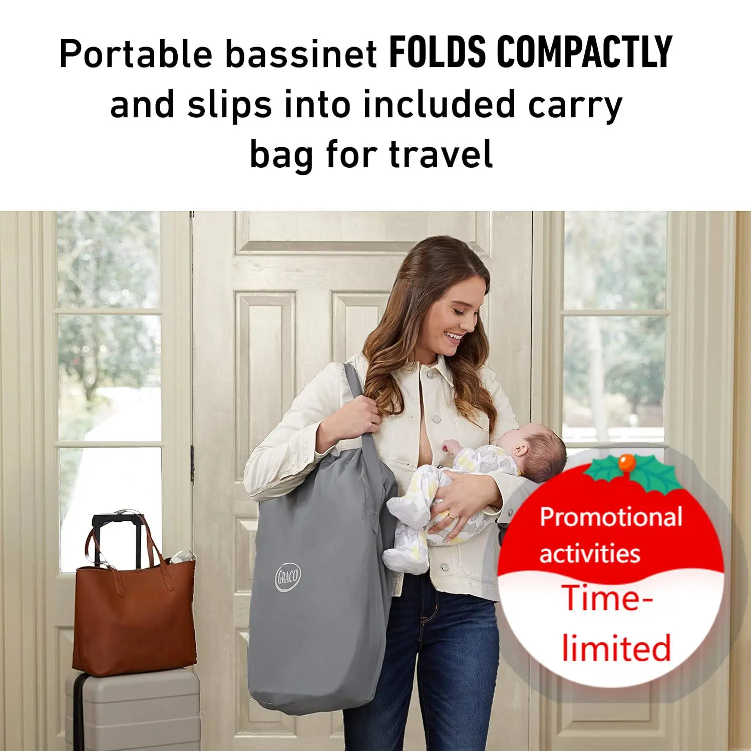 

Манеж-кроватка Graco Pack 'n Play Day2Dream с переносной люлькой, пеленальным столиком и другими функциями (Lo, Lo)