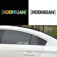 fun car motorcycle stickers reflective for HOONIGAN decoration