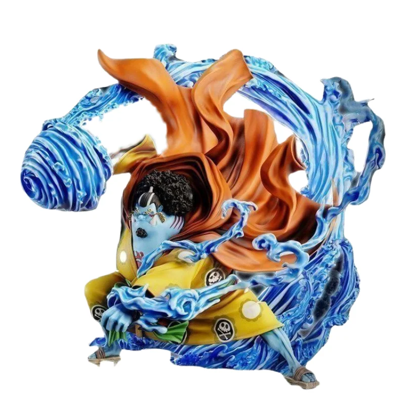 41Cm Gk Iu Studio Pop Max One Piece Jinbe Anime Action Figure Collectible Limited Edition Model Garage Kit Statue Toys Gift