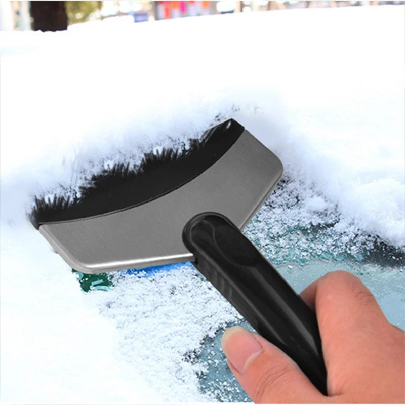 Universele Auto Sneeuwschep Ijskrabber Auto Voorruit Sneeuwverwijdering Krabber Ijsschep Ruit Reiniging Tool Auto Winter Accessoires