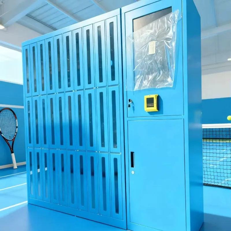 Custom  Wholesale Club Gym Sports Smart Rental Storage Sports Equipment Smart Sharing Football Badminton Racket
