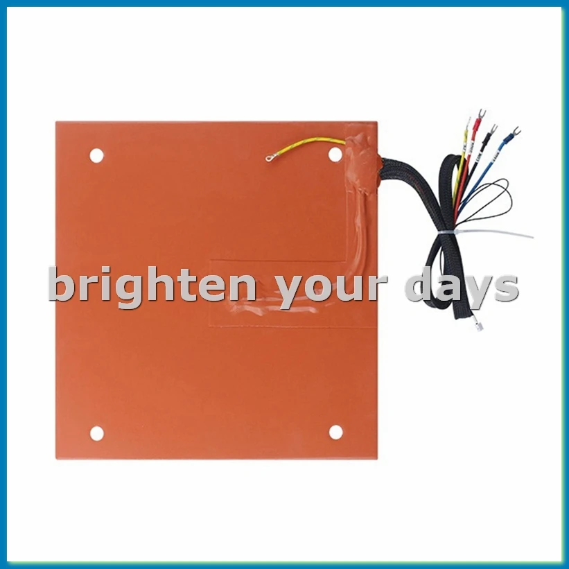 

Силиконовая грелка для горячей кровати для K2 Plus, кровать с подогревом и принтом для горячей кровати K2 Plus, аксессуары для 3D-принтеров-A23U