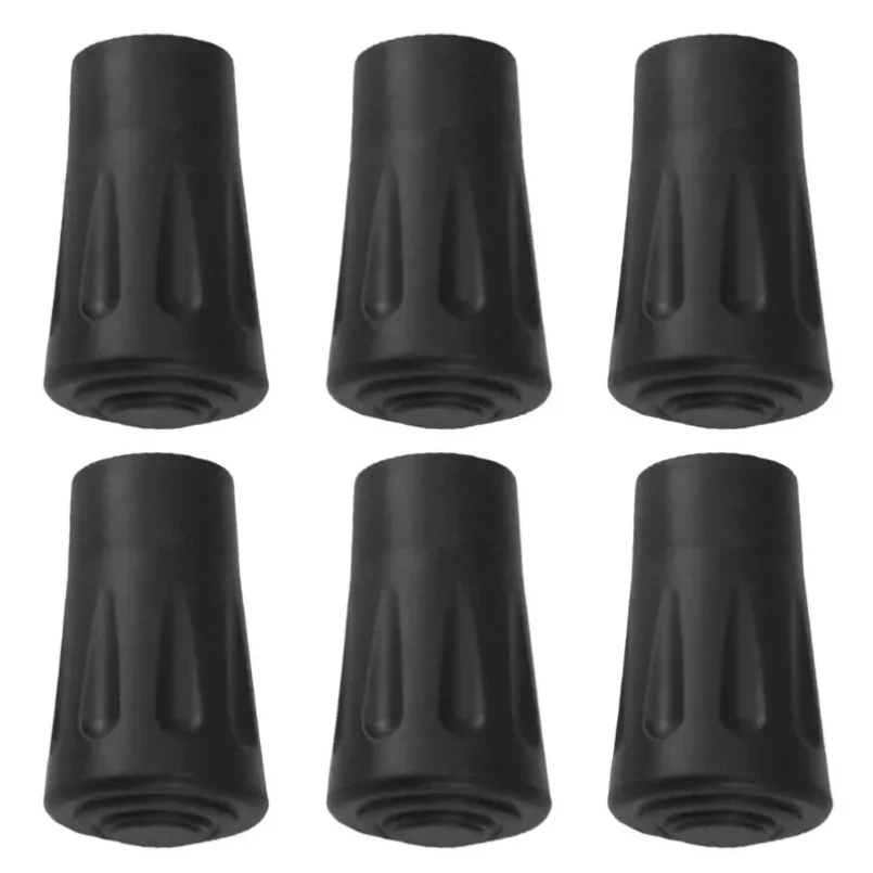 

Bâtons de randonnée antidérapants, capuchon de protection, pointe de canne de marche coussinets inférieurs lescalade 6/12 pièces