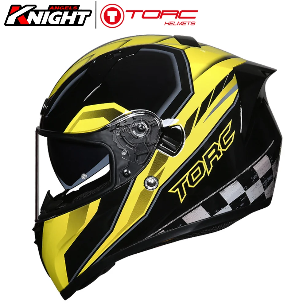 

Off-road Helmet Motorcycle Double Lens Casco Moto Motocross Rider Full Face Helmet Four Seasons Moto Helmet ECE Certification