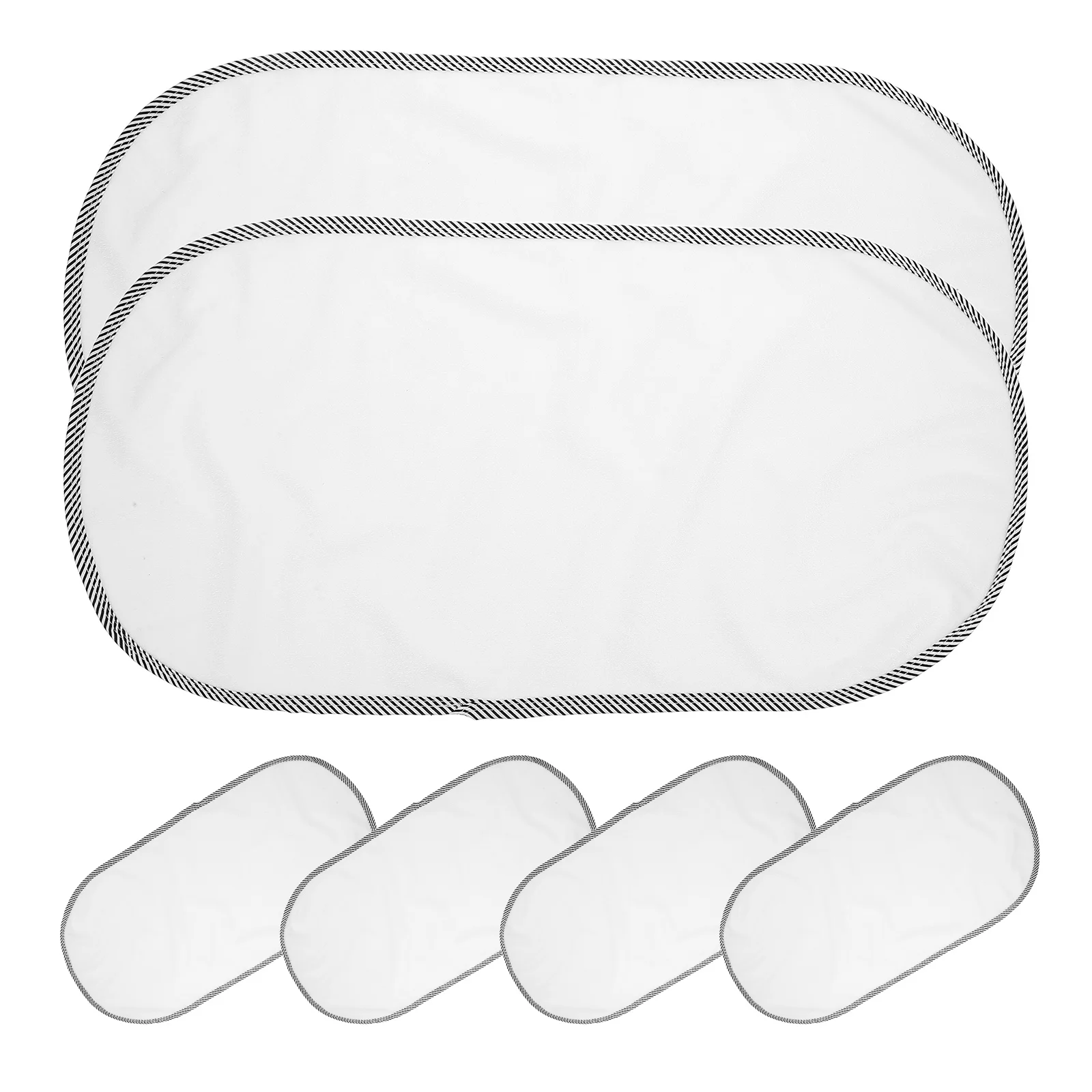 

6-шт. коврик для пеленания, коврики для кормления, водонепроницаемый портативный легкий компактный дорожный коврик для пеленания, коврик для пеленания