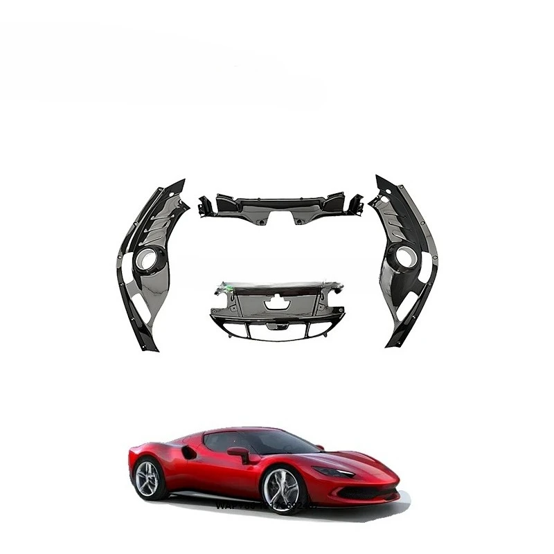 OEM Full Dry Carbon Interior Decoration Accessories Engine Bay for 296GTB 2021+