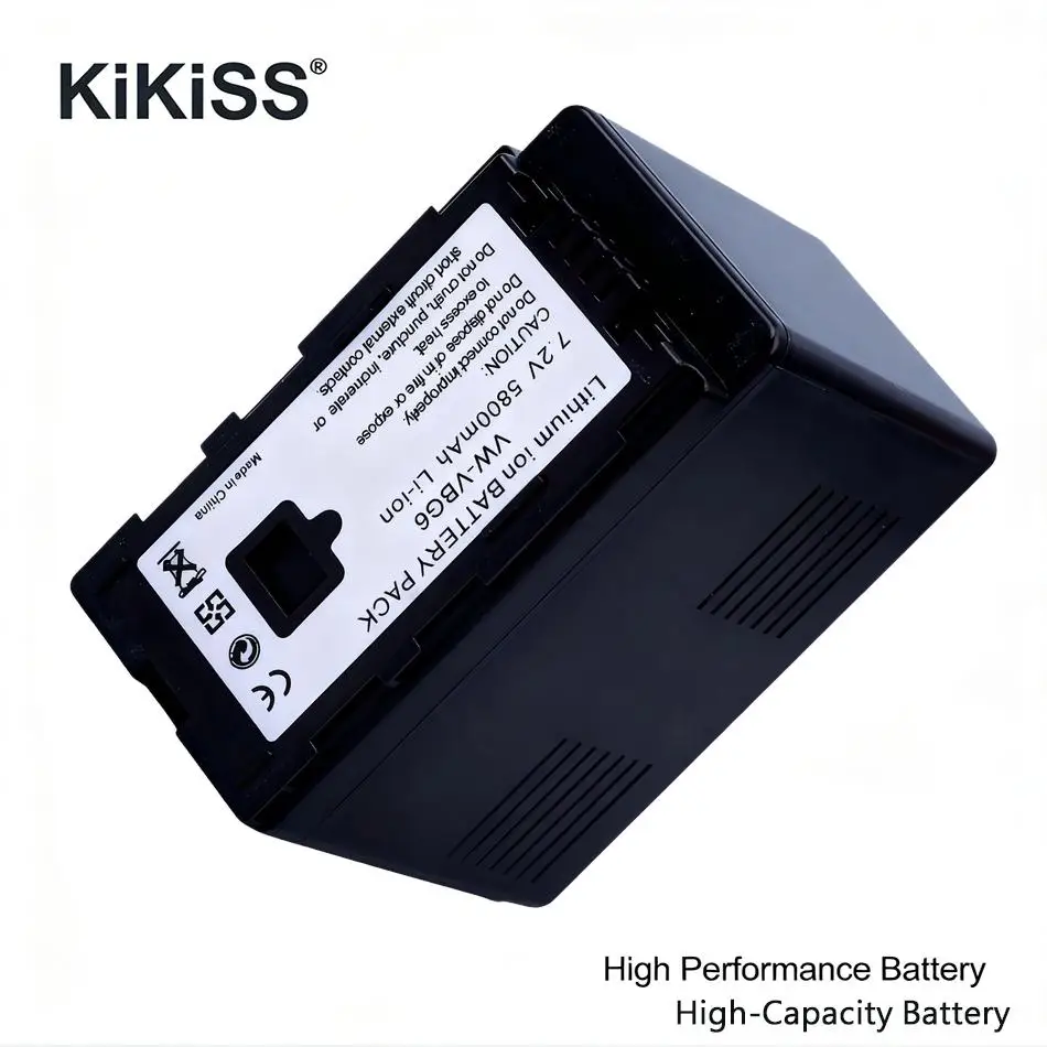 

Премиум-аккумулятор для камеры Panasonic VBG6K AG-HMC73MC VW-VBG6-K AG-HMC153MC VW-VBG6GK, 5800 мАч, легкий, замена для VW-VBG6