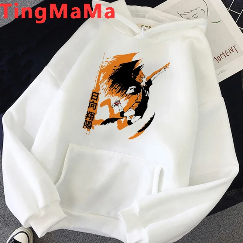 Nekoma Hoodie Volleyball Katzenpfote Anime Sport Club Ästhetisch Vintage Japanisch Schwarz Oversized Lässige Sport-Sweatshirts – Detail 23