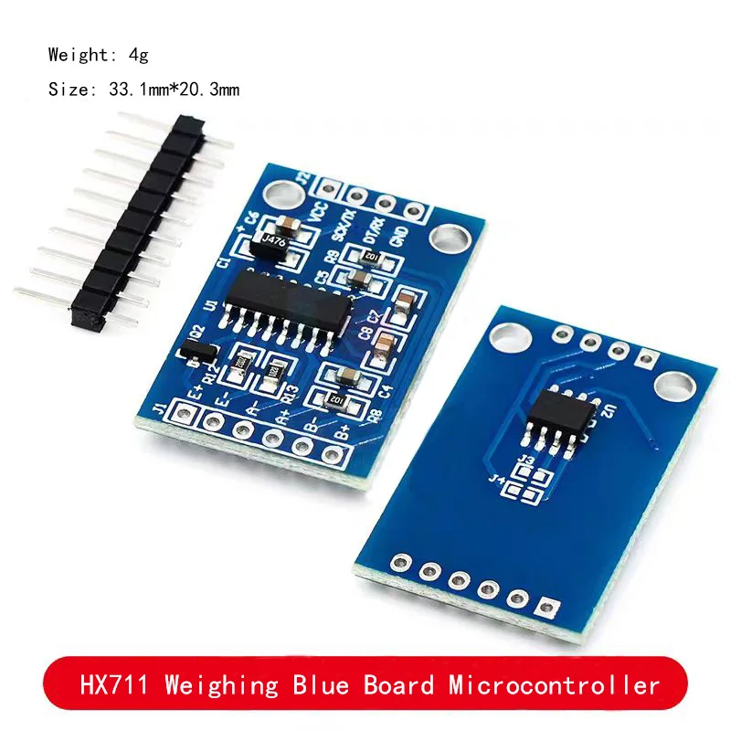 HX711 Weighing Module Series MCU 24-bit AD Module Pressure Sensor Weighing Electronic Scale Module with Shielding