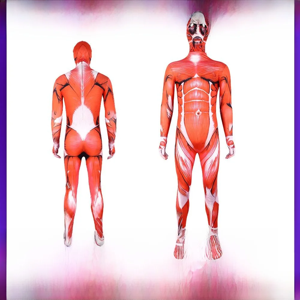 loween Costume da spettacolo teatrale gigante di grandi dimensioni 5cos Anime Role-plang Cosplay Atta on Titan Abbigliamento tradizionale da donna