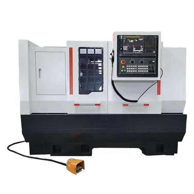 # Para CK6140 CNC torno de torneado de Metal máquina herramienta torno de cama plana horizontal cnc para metal mesin bubut &