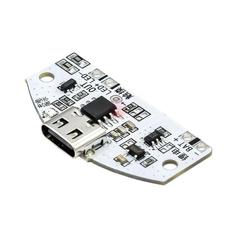 New TYPE-C desk lamp circuit board USB charging three-level stepless dimming LED touch night light control module