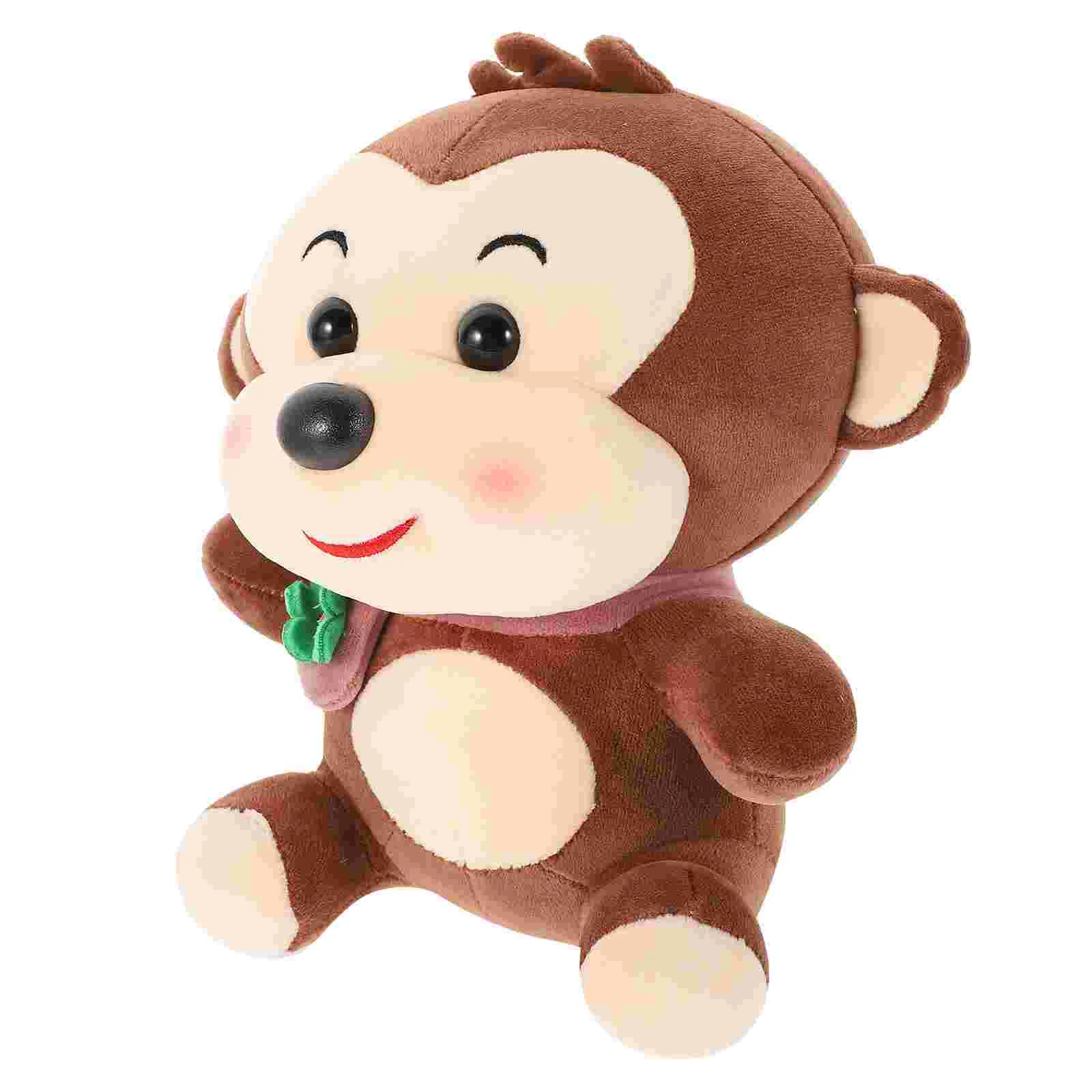 Plush Toy Stuffed Animal Monkey Simulation Dolls Toys Plaything Adorable Lovely