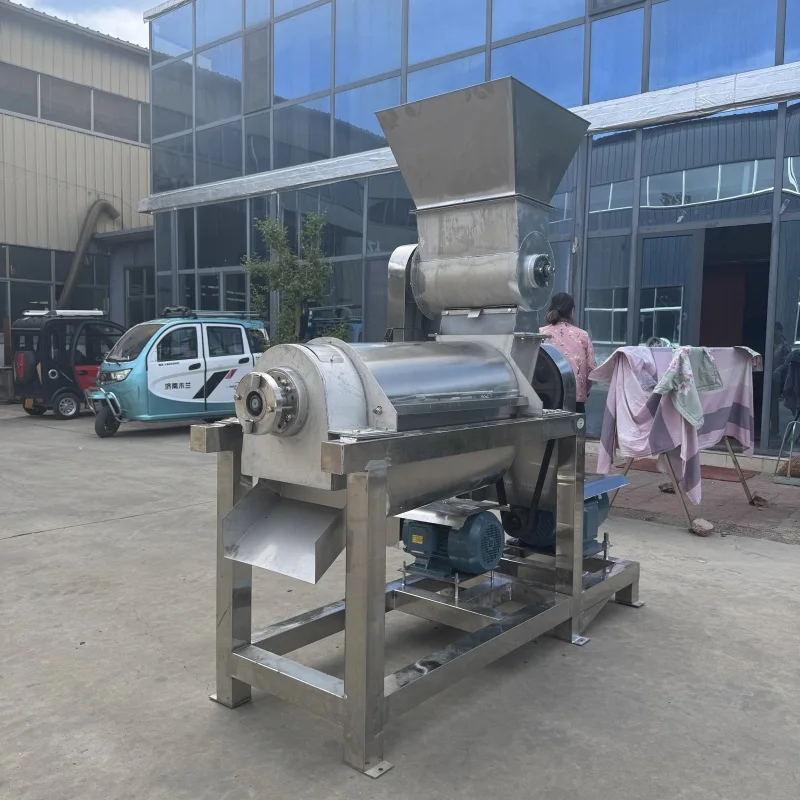 

(Customized for Sea Shipping) Pineapple, grapefruit, orange, tangerine, blueberry, chili, vegetable pulping machine, spiral juic