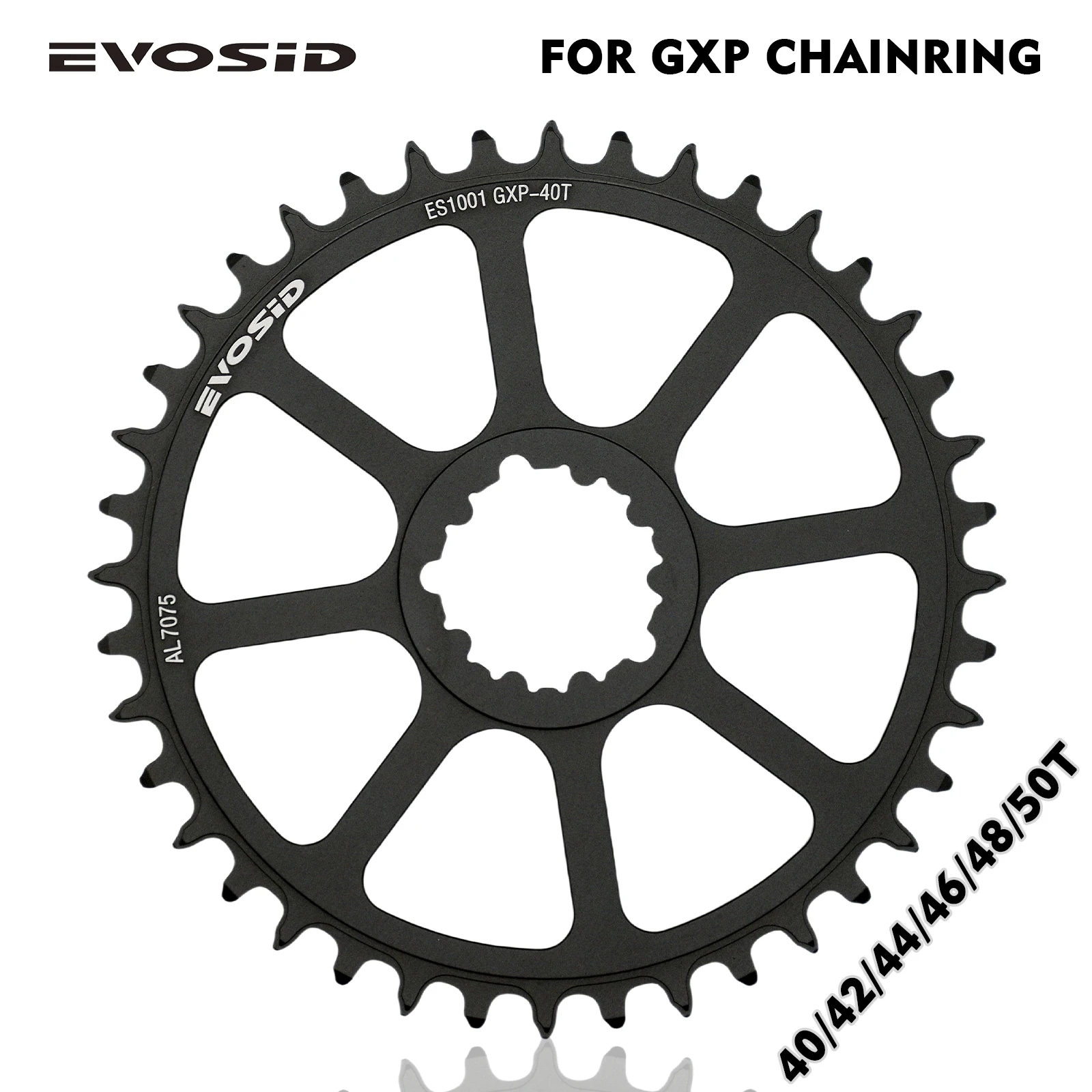 EVOSID Ultraleichte Rennradkurbel 160/165/170 mm Gravel Fahrradkurbelgarnitur 8S 9-12S Faltrad Intregated Kurbel Kettenblatt 40T-50T – Detail 19