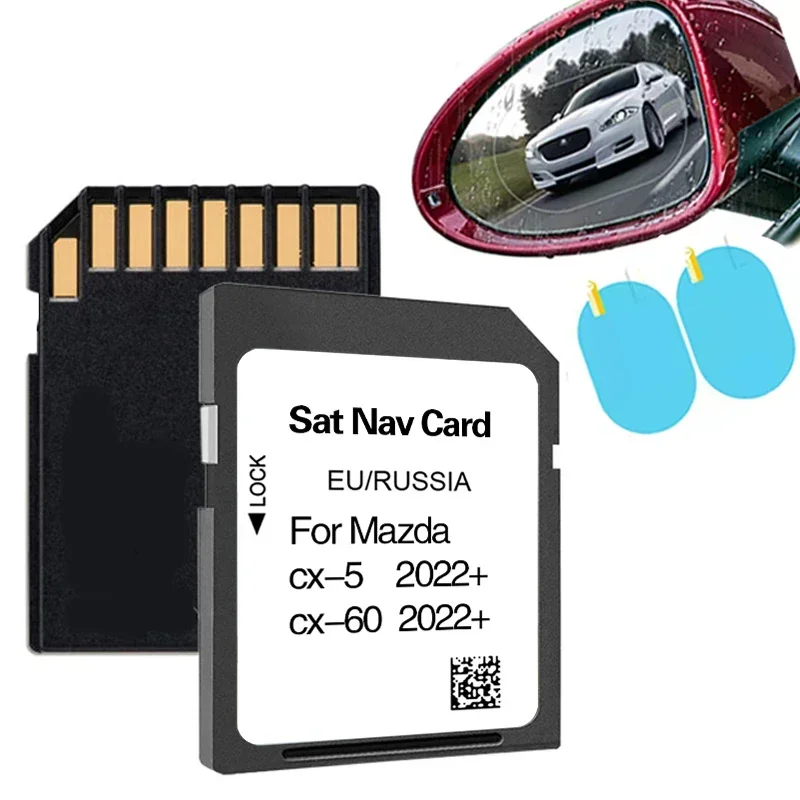 2022 Navigation 32GB SD Map Card Sat Nav Card for Mazda CX-5 CX-60 2022+ EU RUSSIA Car KAAA66 GPS Sat Nav New