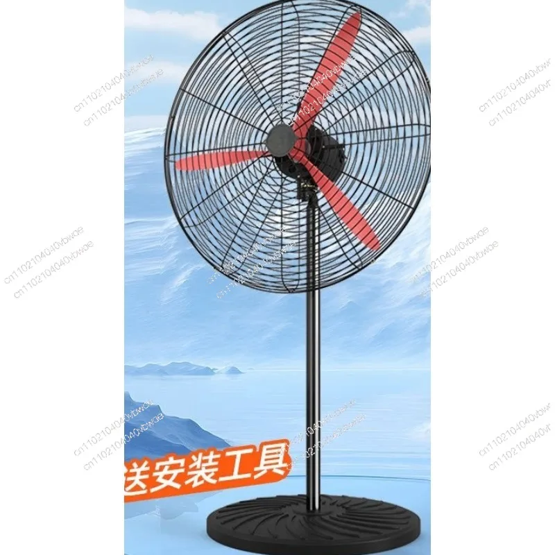 Powerful horn fan factory high power wall  industrial electric  black 500 plastic leaf floor fan