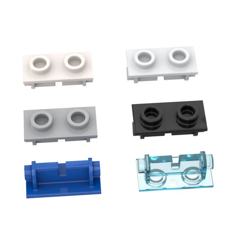 Small Particle Plug-in Building Blocks MOC Parts DIY Parts 1x2 Hinged Top Plate 828 Compatible with LEGO 3938