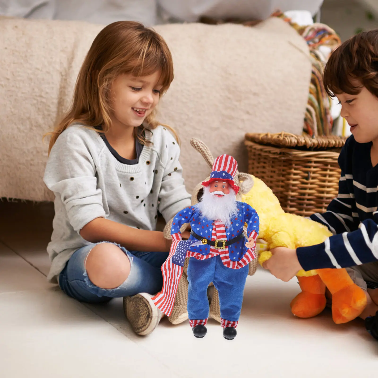 

Патриотический креативный дизайн украшения «Дядя-герой» для дома, спальни, гостиной, подарок на 4 июля, украшение для мужчин