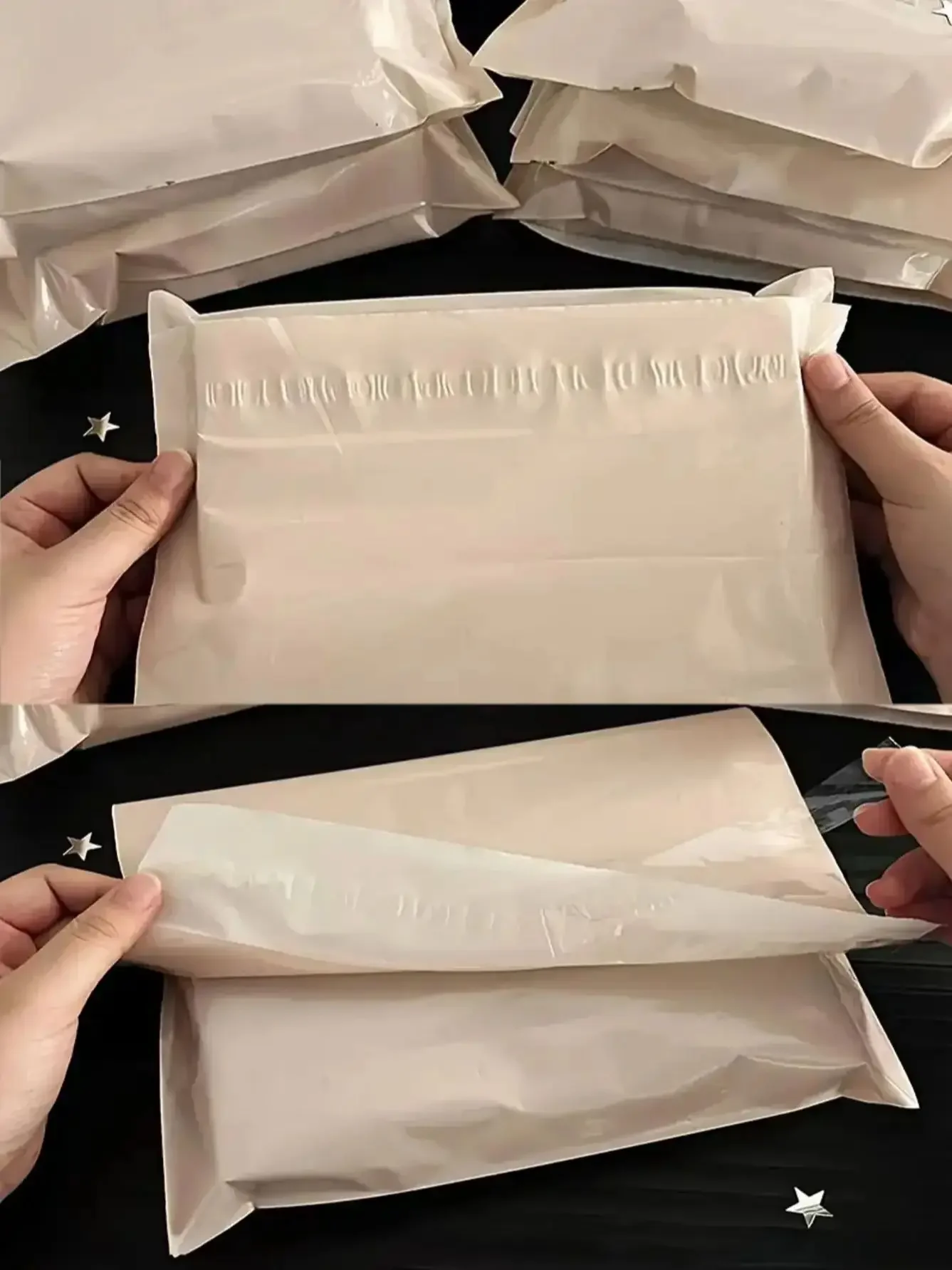 10/20pcs Poly Mailers จัดส่งกระเป๋าสําหรับเสื้อผ้า,บรรจุของขวัญและกระเป๋าจัดส่ง ถุงมีกาวในตัว กันน้ํา และกันการฉีกขาด