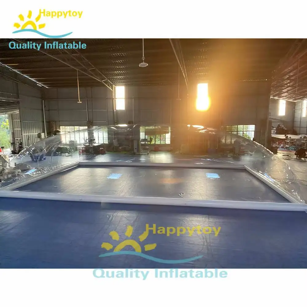 Barraca inflável hermética da piscina de água inflável barraca inflável gigante da piscina da barraca da piscina