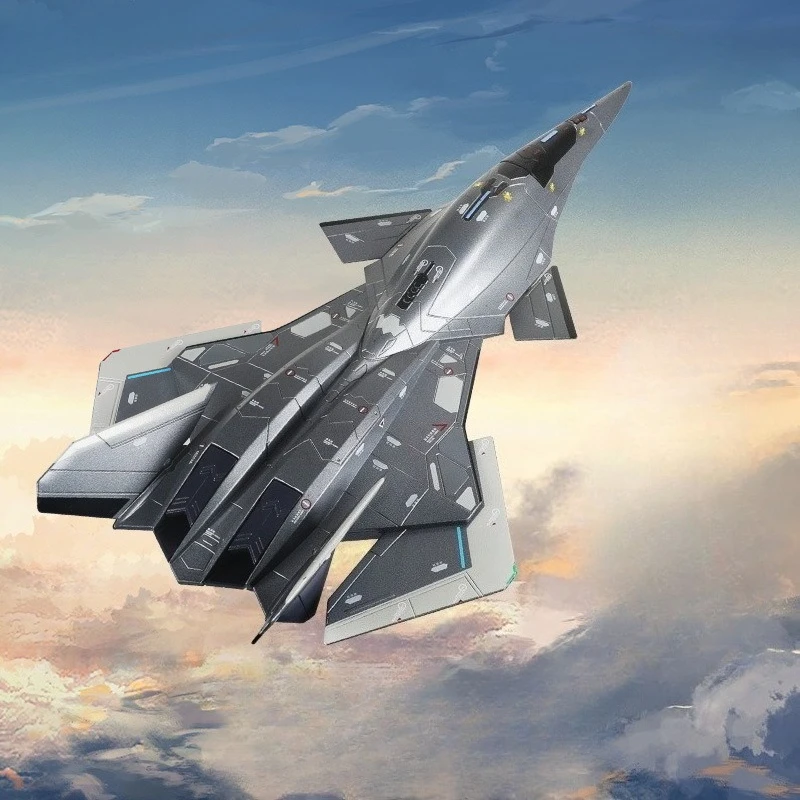 

1:50 White Emperor-Aerospace Fighter Alloy Aviation Model Airport Ornament
