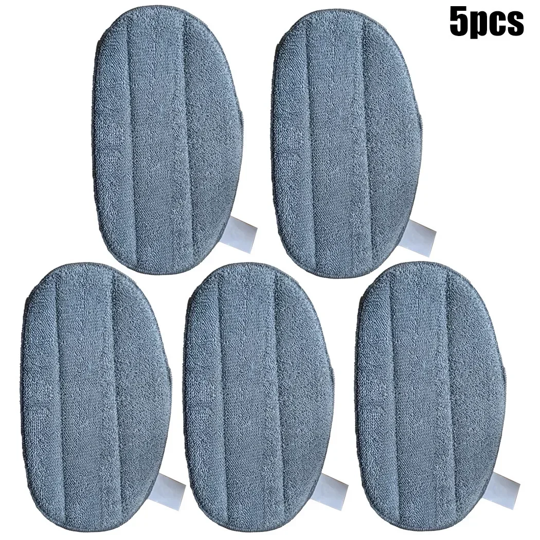 5pcs Mop Pads Accessories Broom Wiper Cover For Leifheit CleanTenso Replacement Spare Parts Steam Cleaner 11911 32*17.5cm