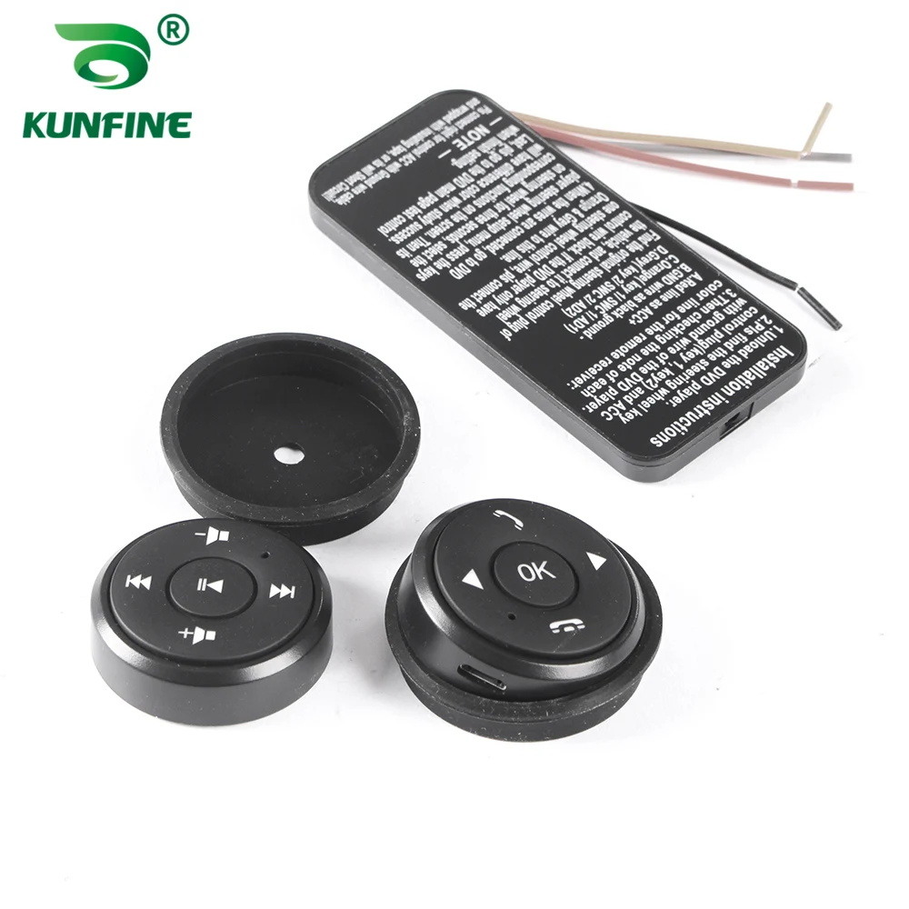 Universal Wireless Remote Control Car steering wheel button Car DVD Player Radio GPS Navigation Multi-function Switch Button