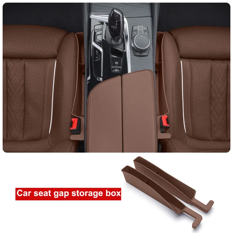 

Car Storage box Seat Gap Sorting Box Car Interior Supplies For Organizer Car Seat Gap Box Universal For Interior 2024 Car Box