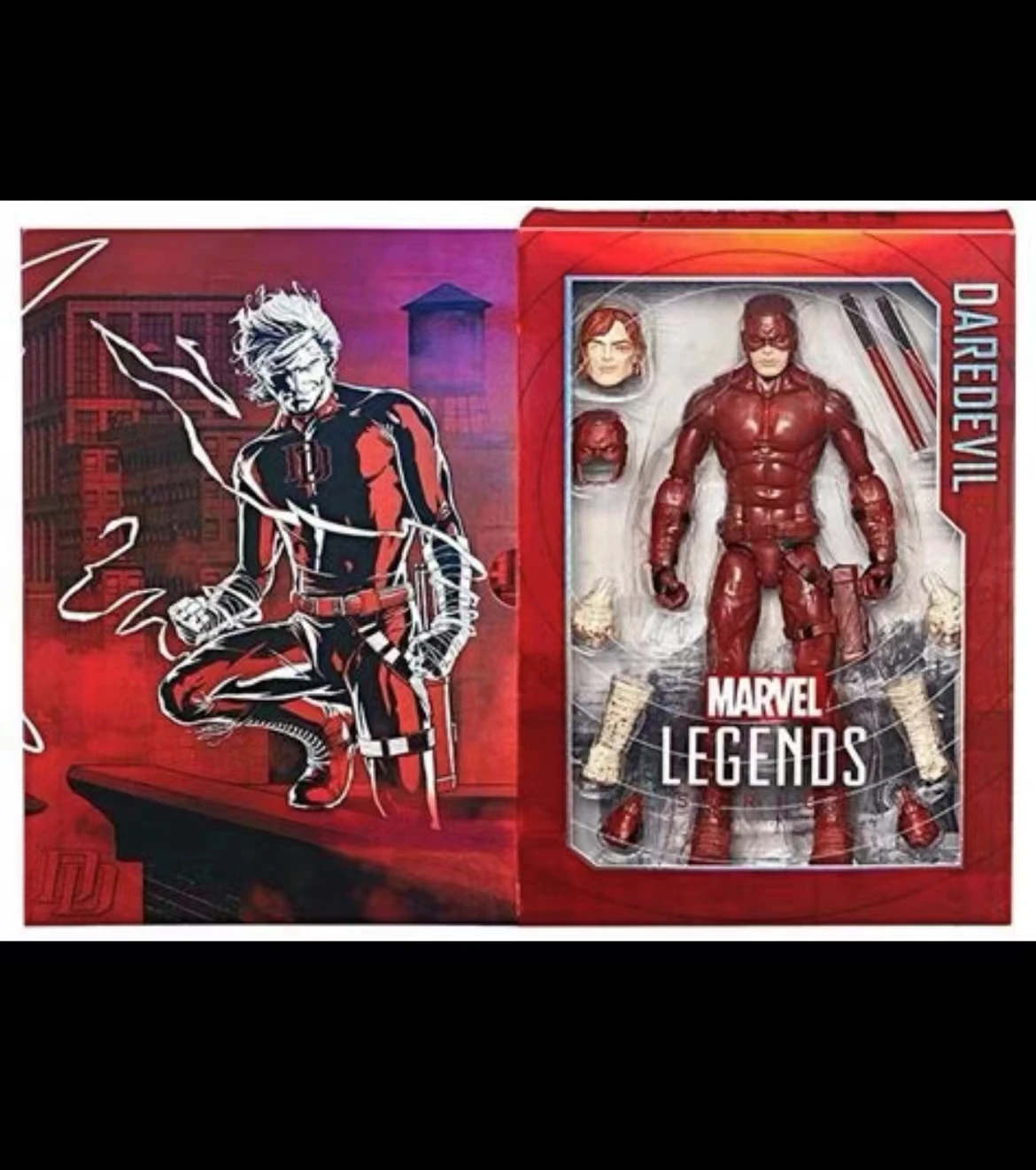 100% Original Hasbro Legends Sdcc 2017 Exclusive 12 Inch Daredevil 1:6 In Stock Anime Action Collection Figures Model Toy Figura