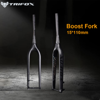 TRIFOX TMK200 29er Carbon MTB Fork Ultralight Disc Brake  15x110mm Thru-Axle Bicycle Parts