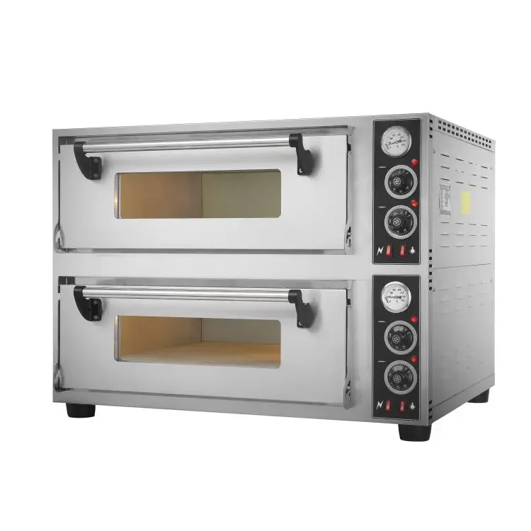 Commercial Double Deck Baking Oven Commercial Pizza Bread Making Machine Bakery Oven for Backing