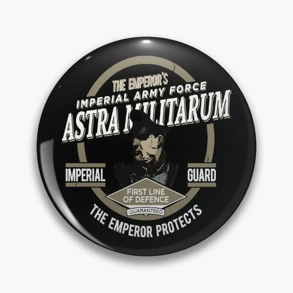 Astra Militarum Pin Buttons Brooches  Jewelry Accessory Customize Brooch Fashion Lapel Badges