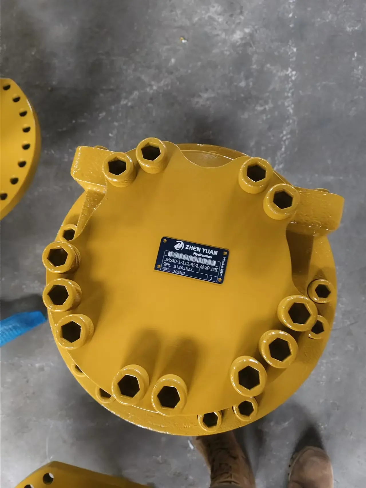 OEM Poclain Hydraulic Wheel Motor MS25 MS MS35 MS50 MS11 Series MS50-1-111-R50-2A50 Low Speed High Torque Hydraulic Piston Motor