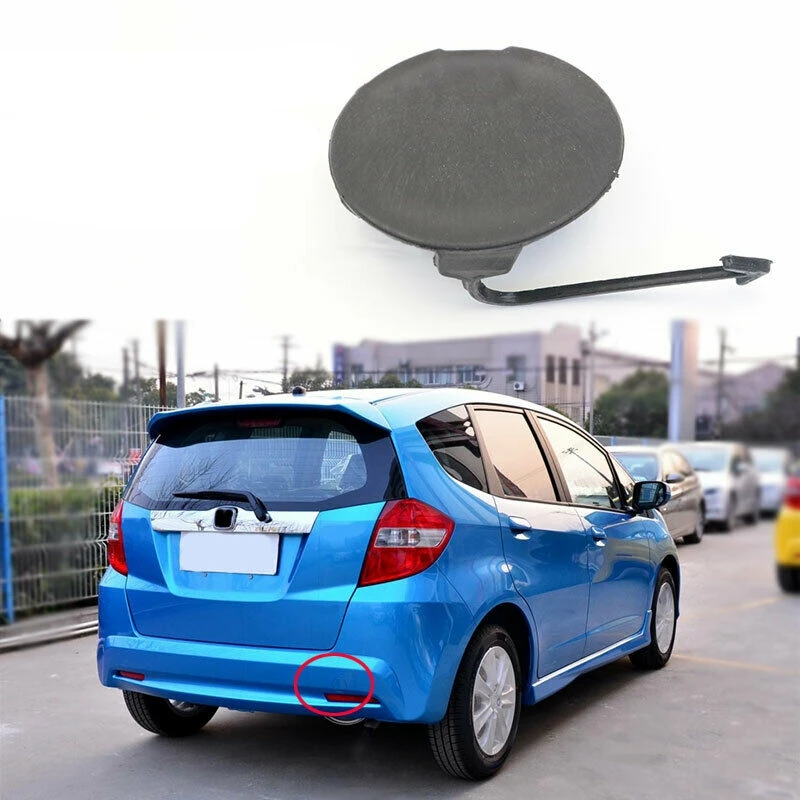 

L38A-задний бампер, буксировочный крюк, крышка для HONDA FIT JAZZ 2009 2010 2011 GE6 GE8 71504-TF0-000
