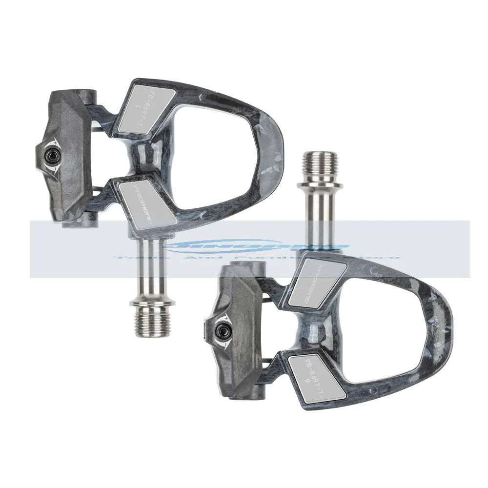 

PROMEND road bicycle self-locking pedal composite carbon fiber titanium shaft ultra-light bicycle lock pedal riding