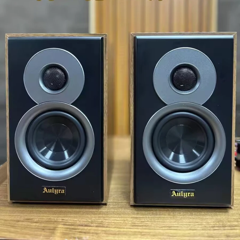 

4-inch MP-1300S Desktop Speaker 4ohm Wooden Home Audio Bookshelf Speaker 25-80W Passive HIFi Speaker