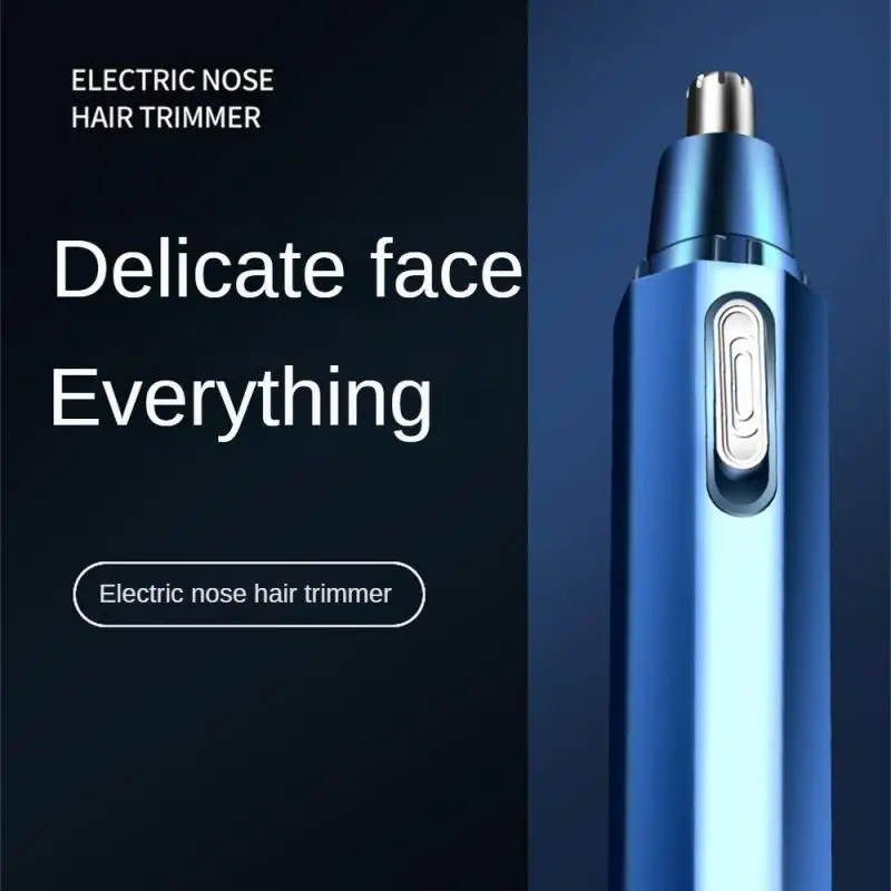 Electric Nose Hair Trimmer For Men USB Rechargeable Nose Hair Clippers Portable Ear Hair Removal Multi-kinetic Shaving Tools