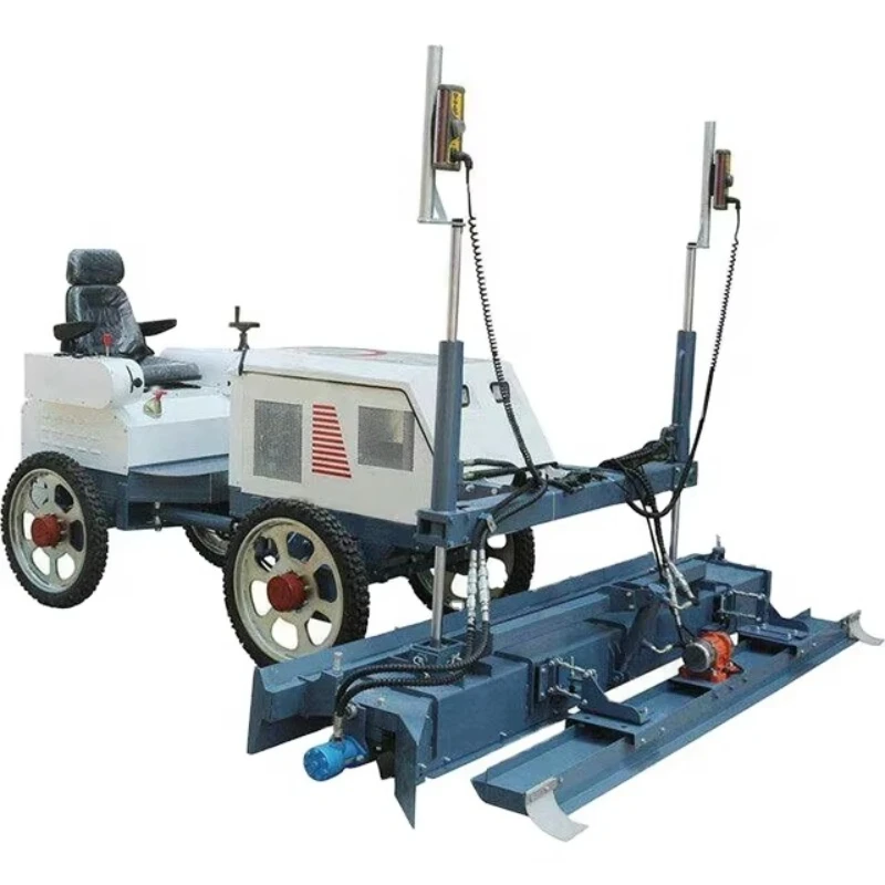 Innovative Concrete Laser Screed Machine Modern Automatic Floor Self Leveling Laser Screed Machine with Telescopic Arm Design