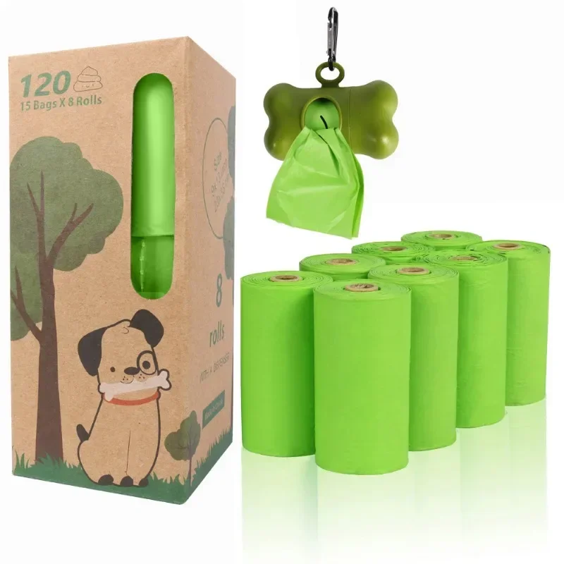 150 Count Dog Poop Bags Rolls,Leakproof Strong Sturdy Poop Bags for Dogs Doggie Cat Pets,Large Dog Waste Trash Garbage Bags