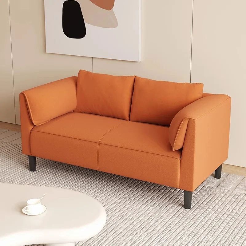 

Small apartment lazy single double bedroom small balcony sofa