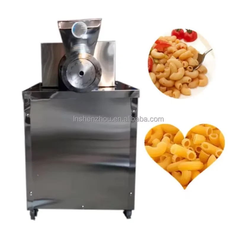 Italian Pasta Shape Making Machine for Spaghetti Macaroni and Various Pasta Types Factory Supply Pasta Extruder